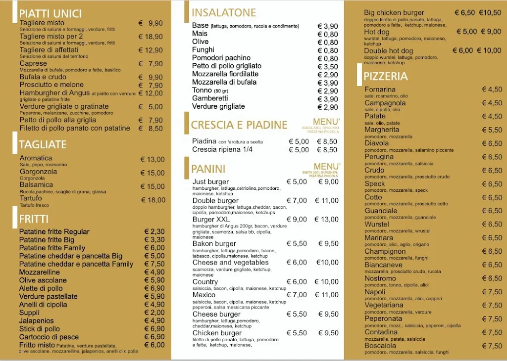 Menu_AL PUNTO GIUSTO PIZZA & CO._Nocera Umbra_image_2
