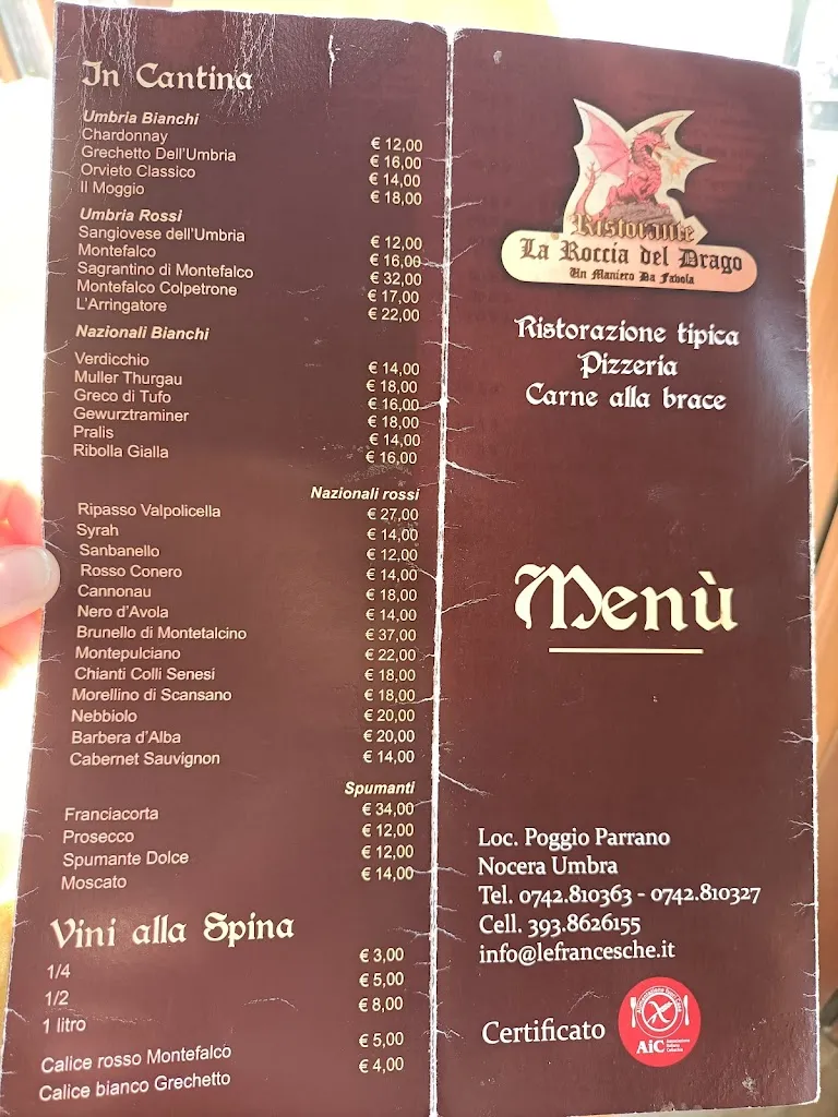 Menu_La Roccia Del Drago_Nocera Umbra_image_2