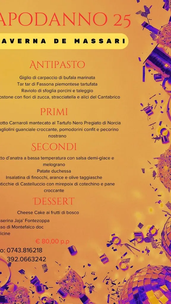 Menu_Ristorante Taverna De' Massari Norcia_Norcia_image_3