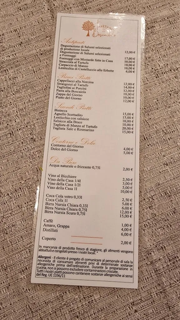Menu_Taverna del Boscaiolo_Norcia_image_4