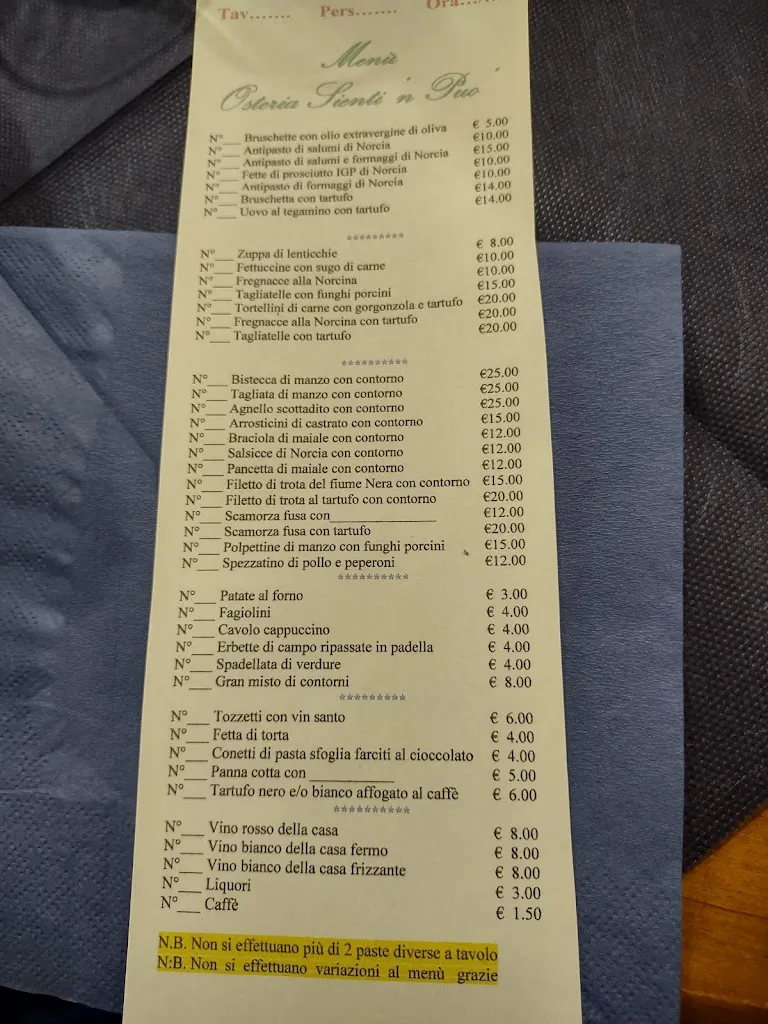 Menu_Osteria Sienti'n può_Norcia_image_4