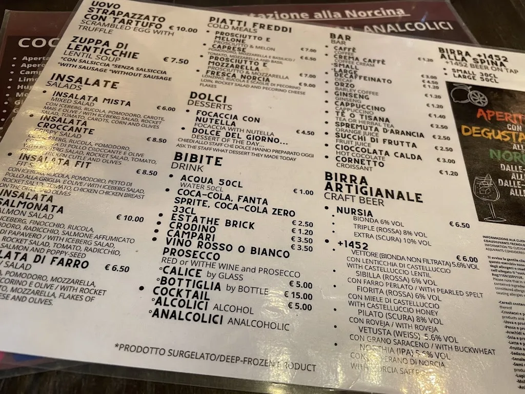 Menu_Pinko Panino_Norcia_image_2