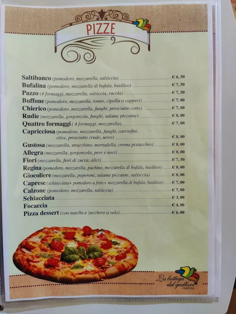 Menu_La Bottega Del Giullare_Narni_image_1