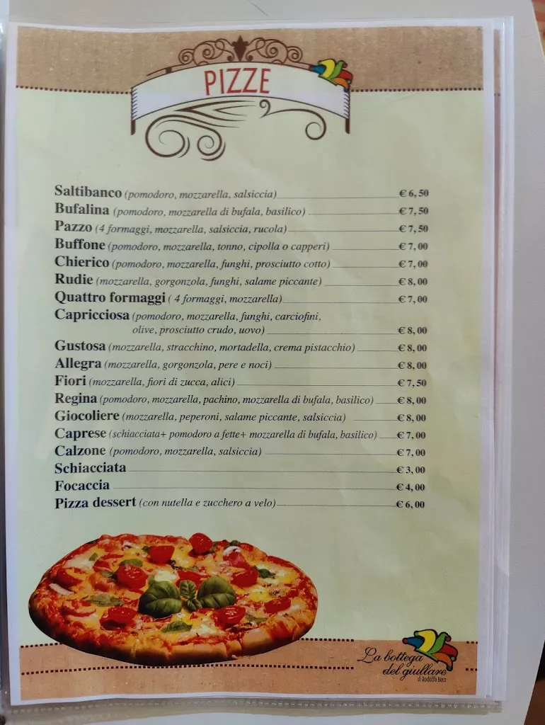 Menu_La Bottega Del Giullare_Narni_image_3