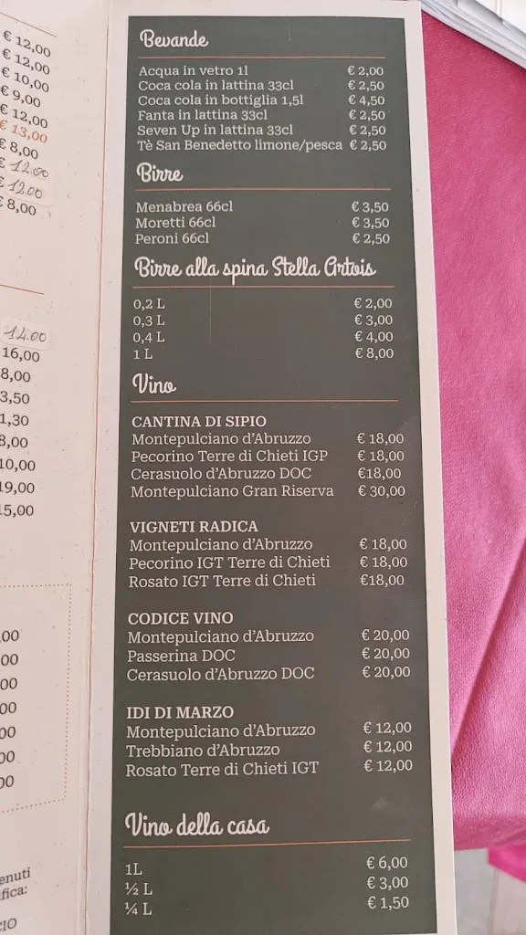 Menu_Lo Chalet delle tradizioni_Castel di Sangro_image_4