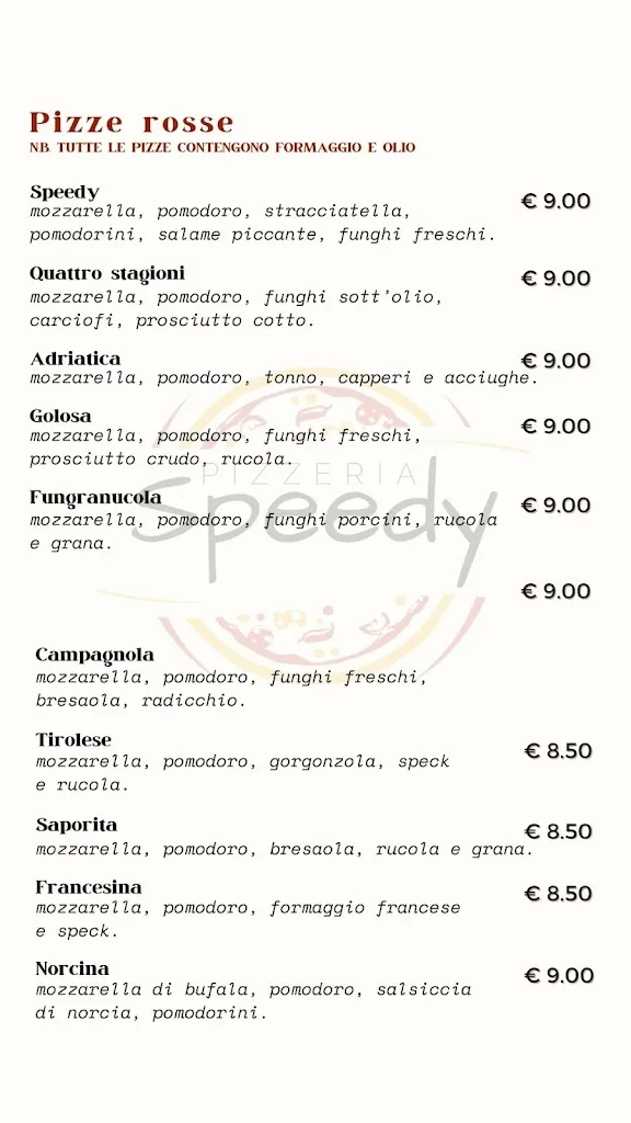 Menu_Pizzeria Speedy Parchitello_Noicattaro_image_3