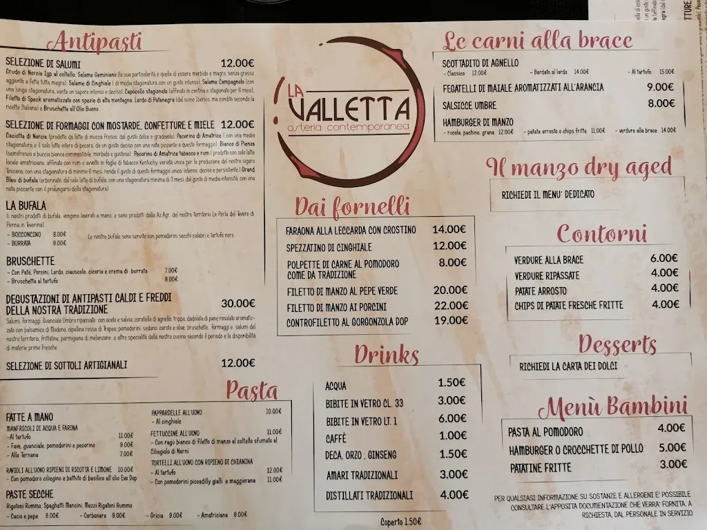 Menu_La Valletta Osteria Contemporanea_Narni_immagine_1