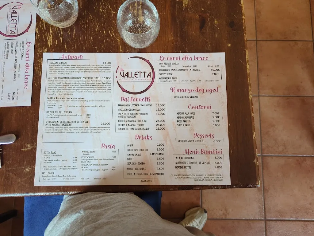 Menu_La Valletta Osteria Contemporanea_Narni_immagine_2