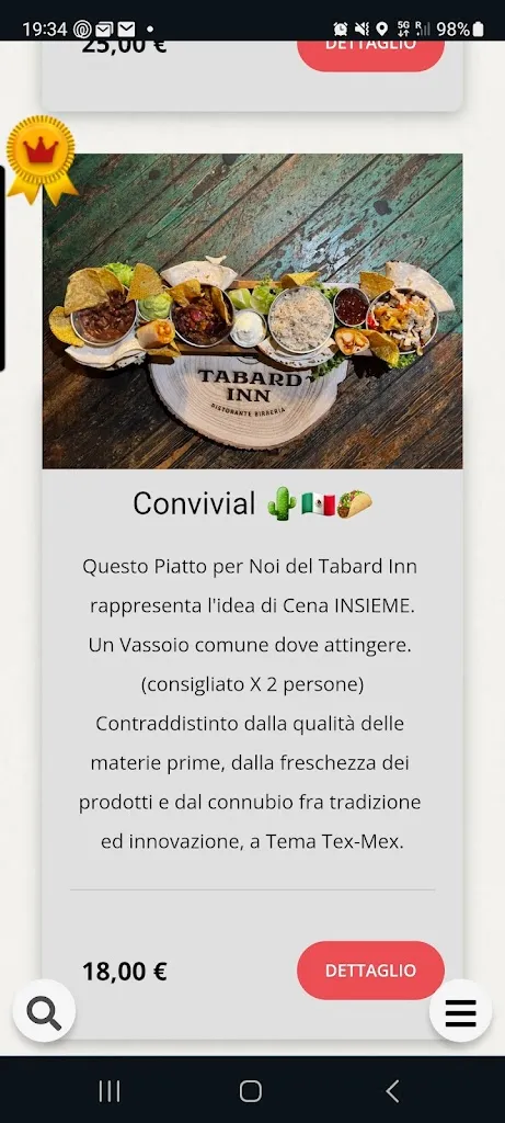 Menu_Tabard Inn_Narni_image_1