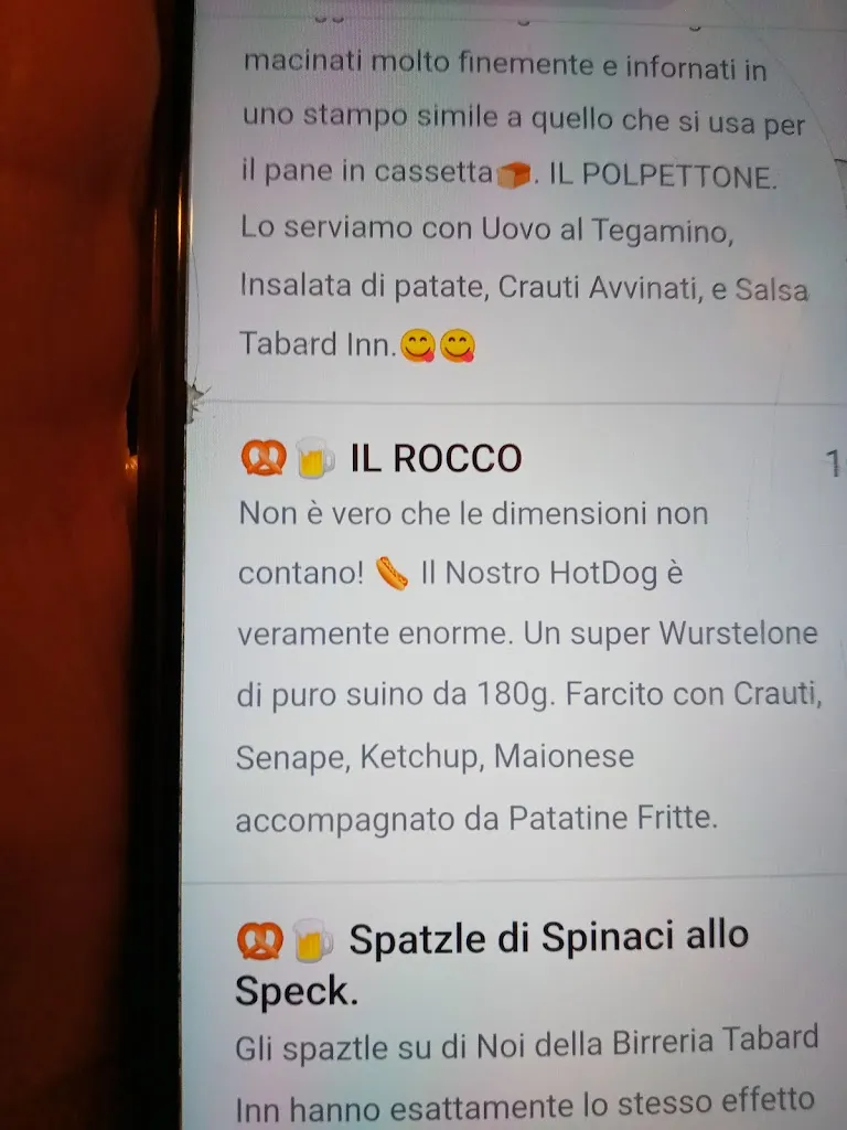 Menu_Tabard Inn_Narni_image_2