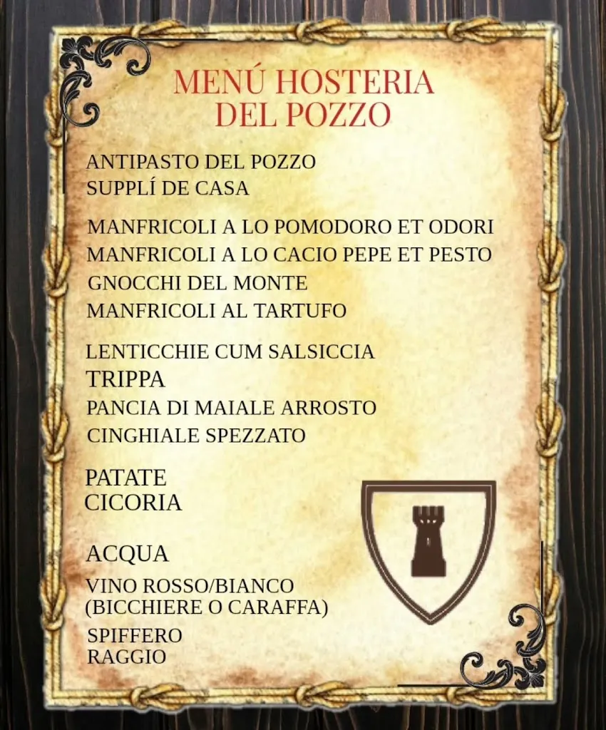 Menu_Osteria del Pozzo Terziere Mezule Narni_Narni_image_1