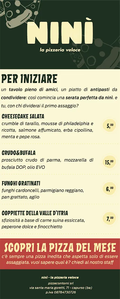 Menu_Ninì - la pizzeria veloce_Noicattaro_image_2