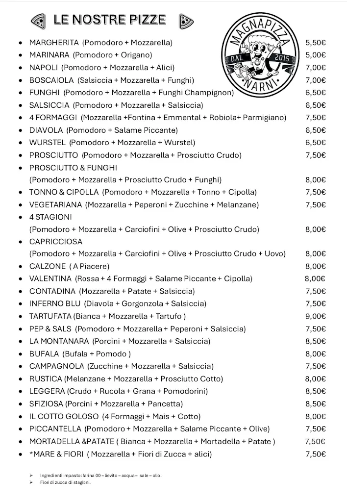 Menu_Magnapizza Narni_Narni_image_1
