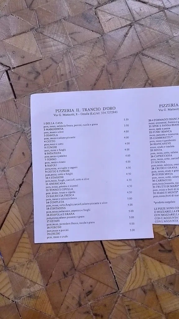 Menu_Il Trancio d'Oro_Ortelle_image_4