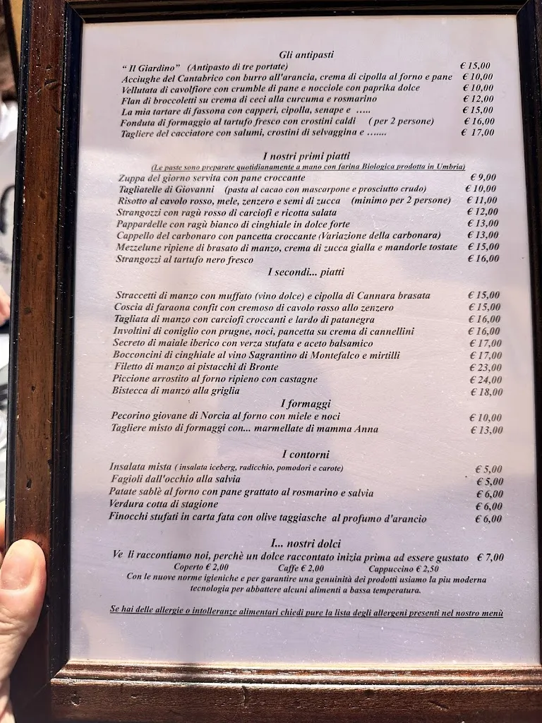 Menu_Ristorante Il Giardino da Giovanni_Orvieto Scalo_image_1