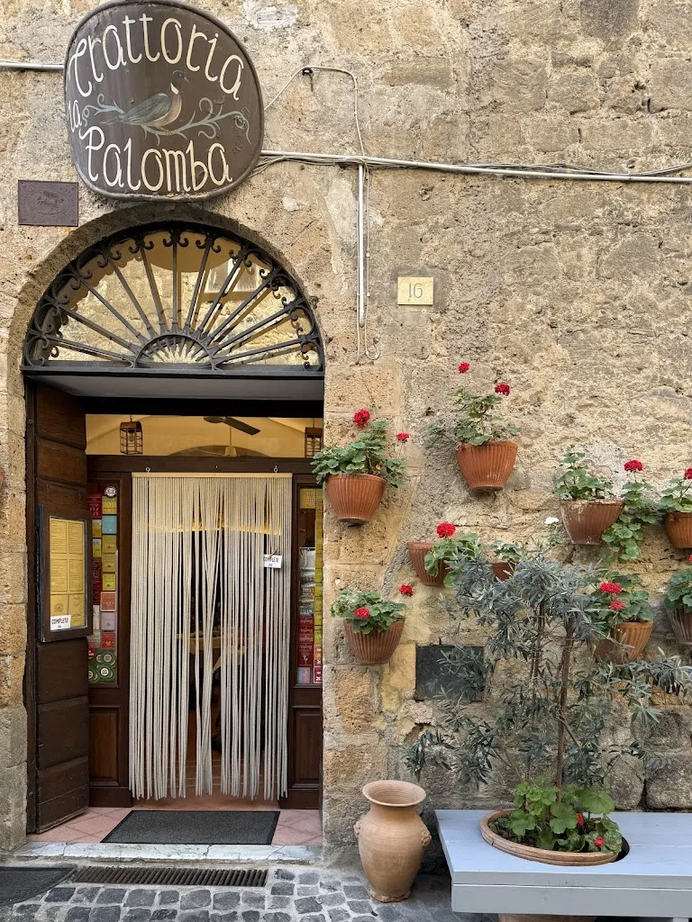 Trattoria la Palomba restaurant in Orvieto Scalo
