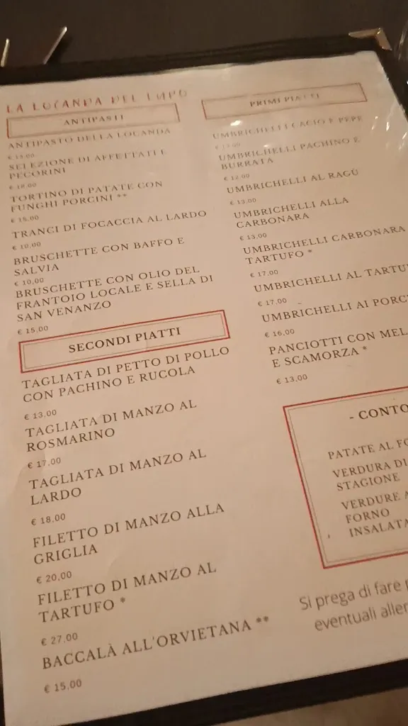 Menu_La Locanda Del Lupo_Orvieto Scalo_image_1