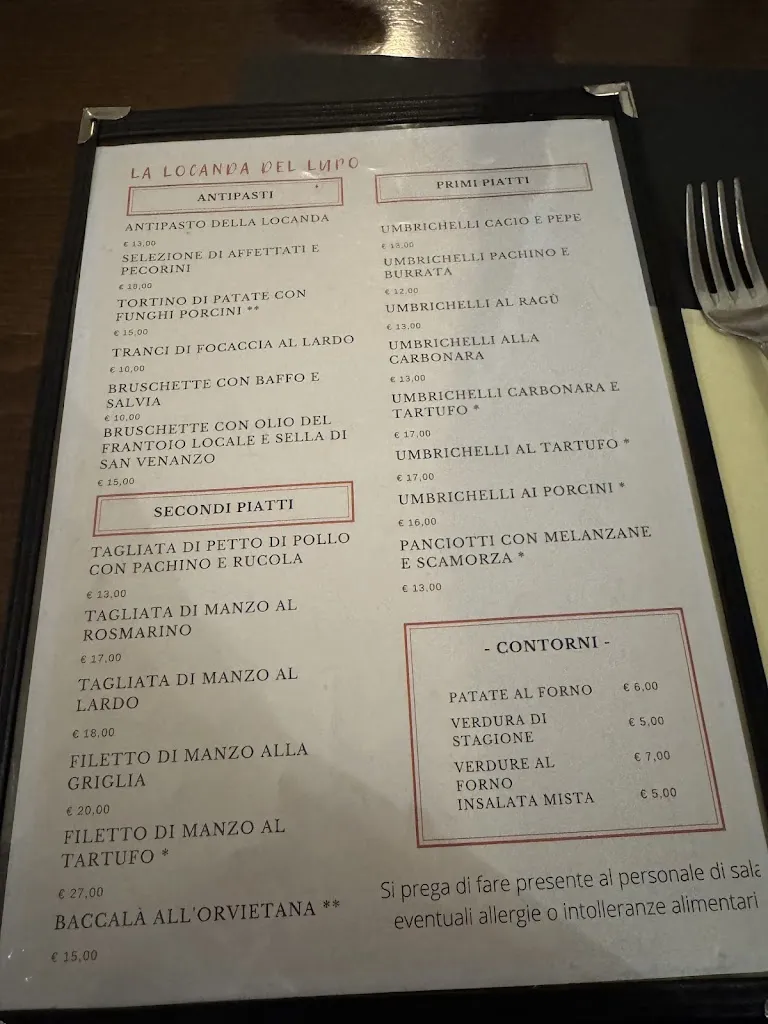 Menu_La Locanda Del Lupo_Orvieto Scalo_image_2