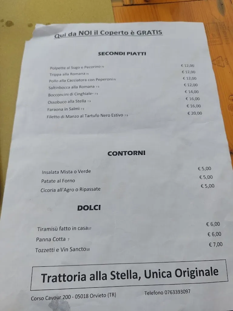 Menu_trattoria alla Stella_Orvieto Scalo_immagine_1