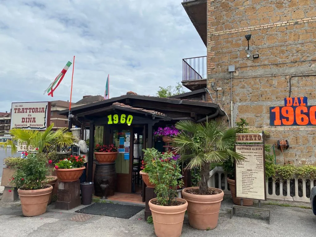 Trattoria da Dina restaurant in Orvieto Scalo