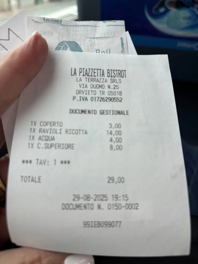 sandy colombo_La piazzetta bistrot_Orvieto_review