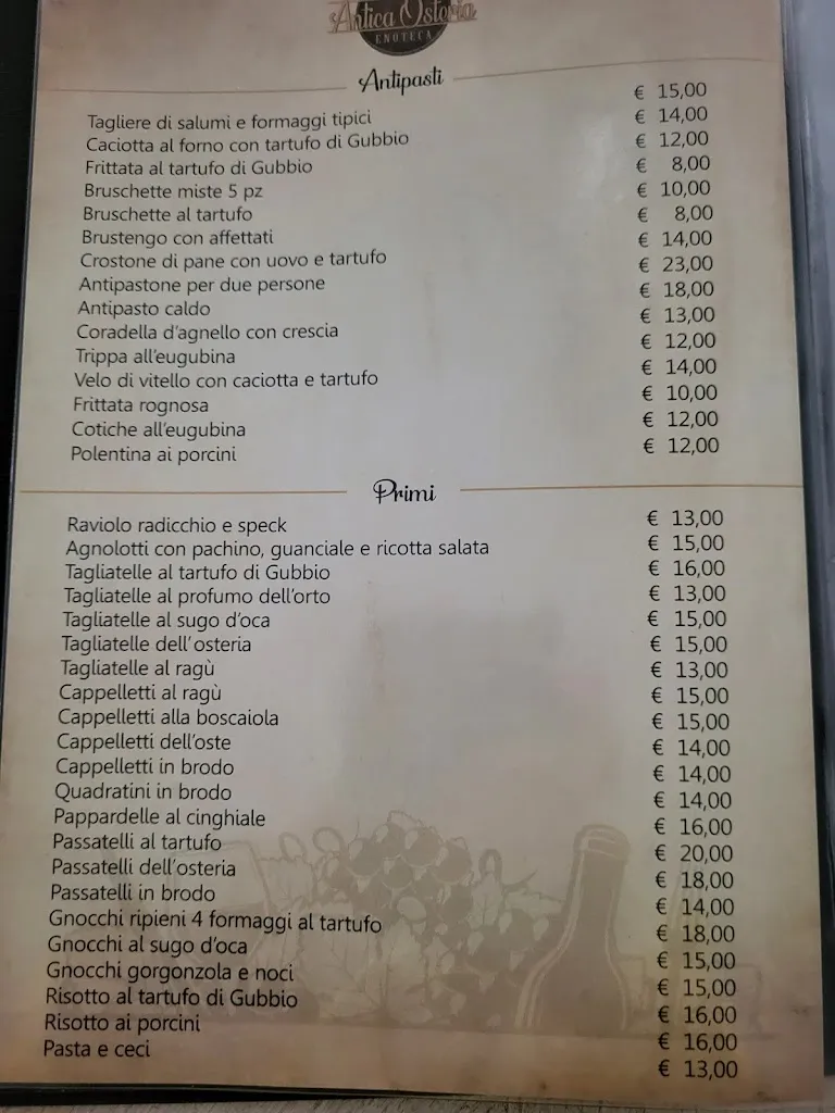 Menu_Antica Osteria_Padule-San Marco_image_2