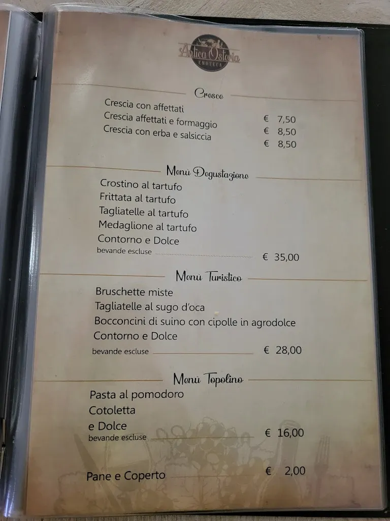 Menu_Antica Osteria_Padule-San Marco_image_3