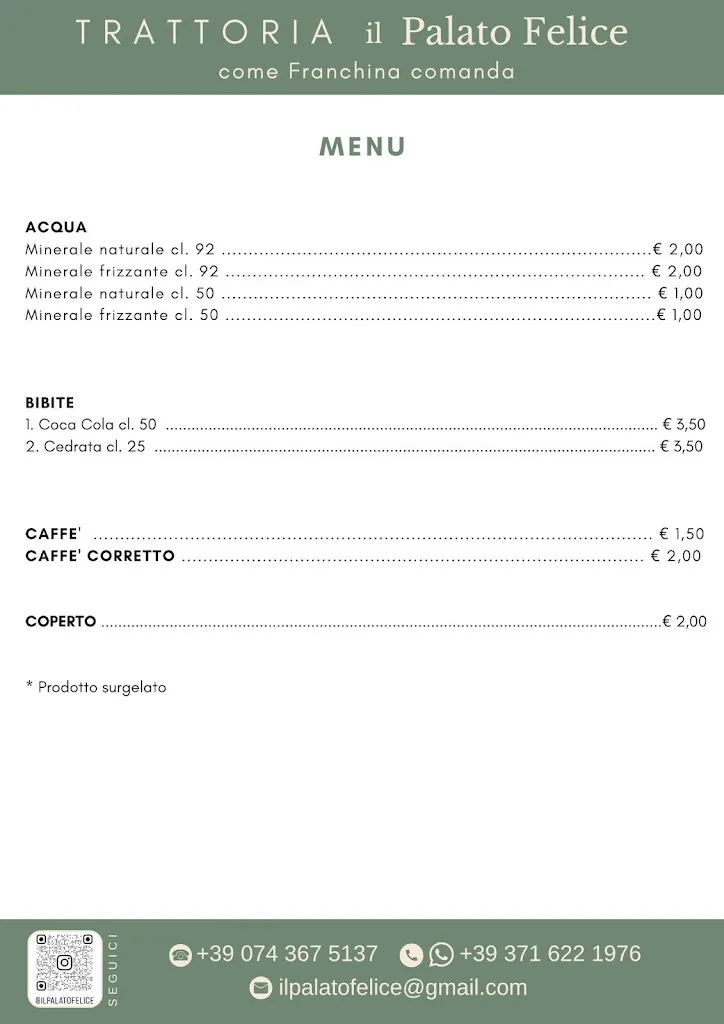 Menu_Il Palato Felice - Trattoria_Poggiodomo_image_4