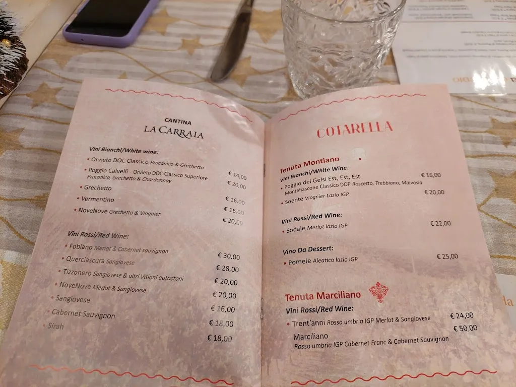 Menu_Trattoria Pizzeria Da Claudio_Porano_image_3