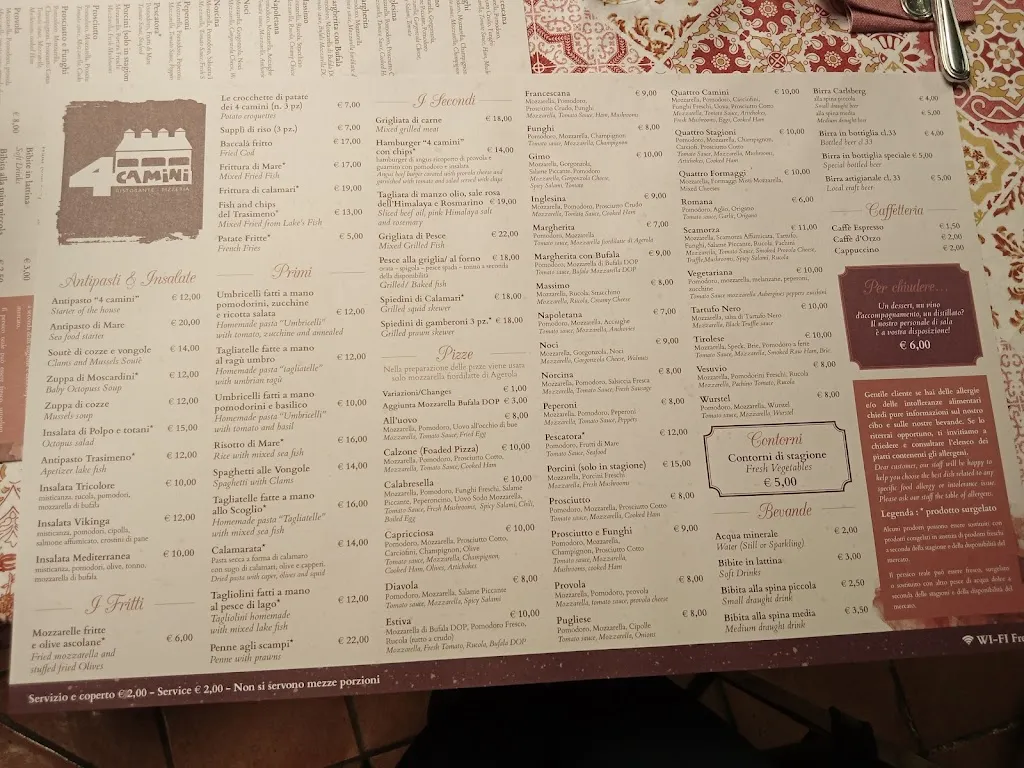 Menu_4 Camini_Passignano sul Trasimeno_immagine_2