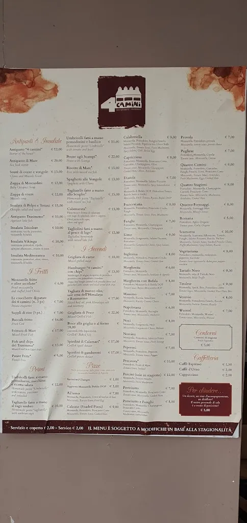 Menu_4 Camini_Passignano sul Trasimeno_immagine_3