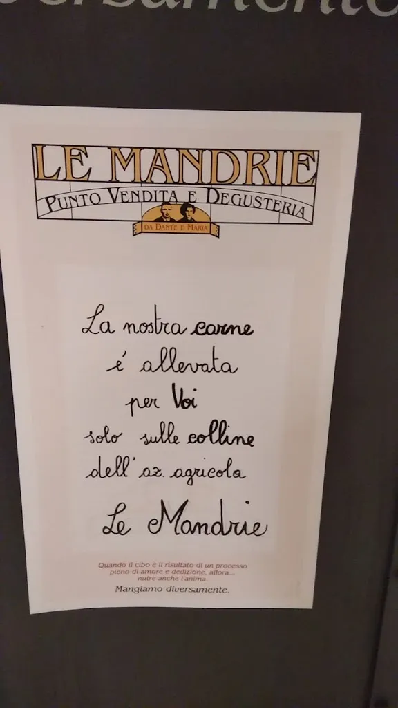 Menü_Da Dante e Maria - Punto vendita e Degusteria Le Mandrie_Rivotorto_Bild_1