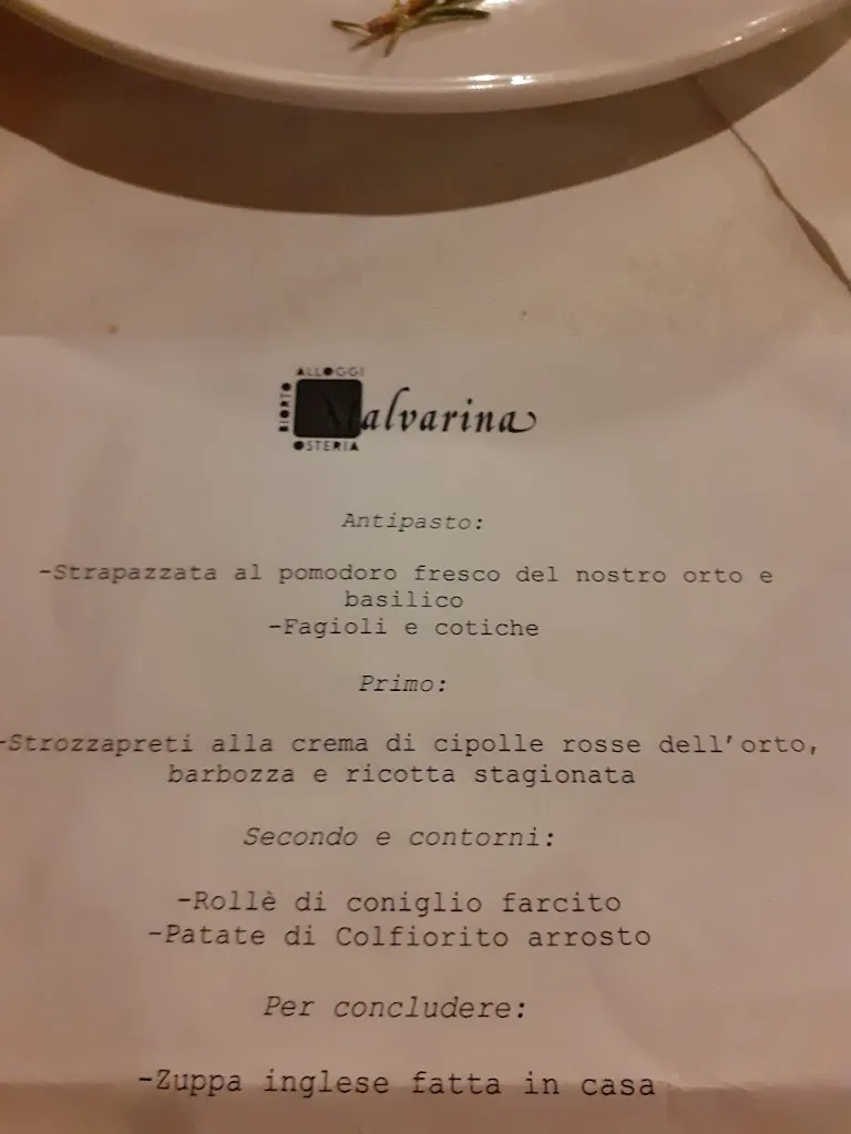 Menu_Ristorante @ Malvarina Agriturismo_Rivotorto_immagine_3