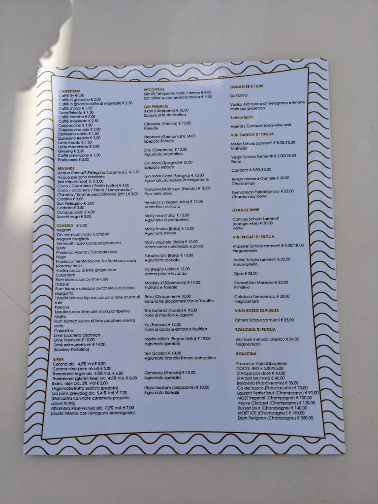 Menu_La Pajara Santa Caterina di Nardò_Nardò_image_1