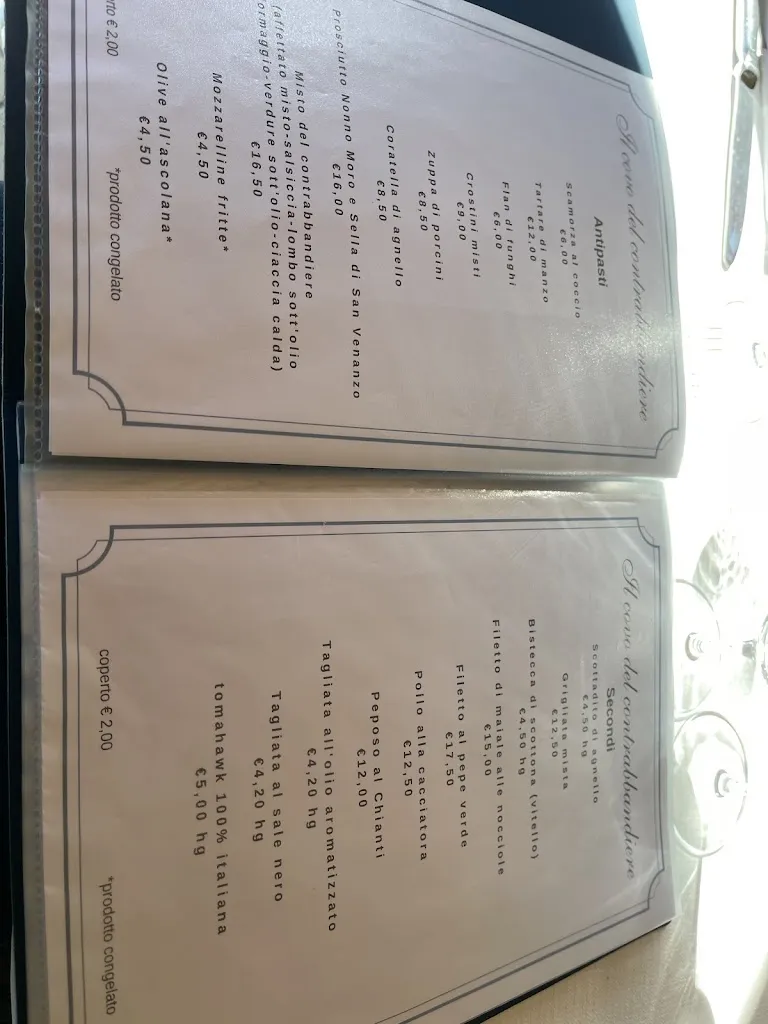 Menu_Ristorante Il Covo del contrabbandiere_San Giustino_immagine_2