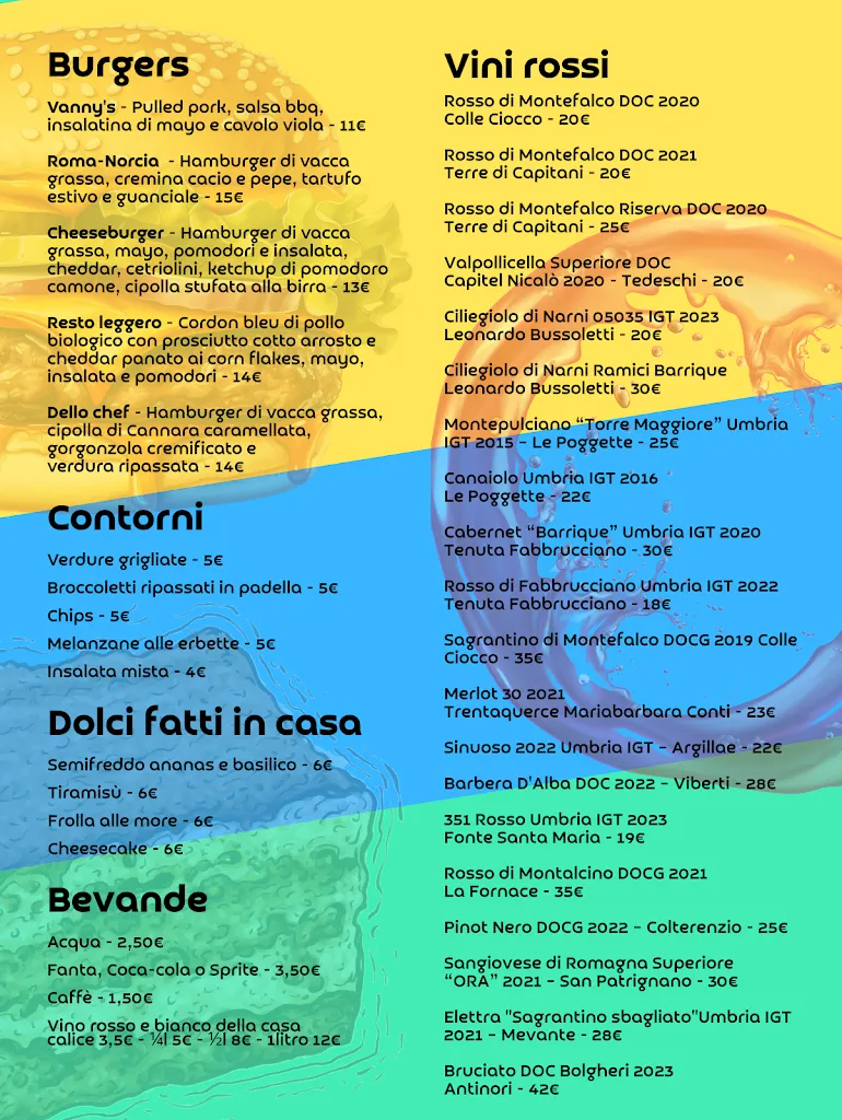 Menu_Vanny's Ristorante_San Gemini_image_2