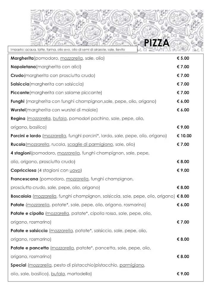 Menu_Il Vicolo pizzeria bistrot_San Gemini_image_1