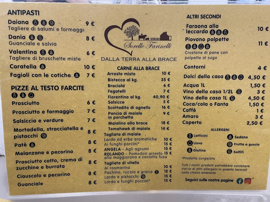 Menu_Braceria dalla Terra alla Brace SORELLE FARINELLI_San Gemini_image_2