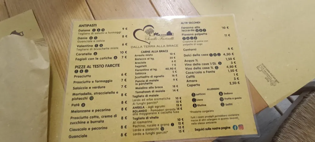 Menu_Braceria dalla Terra alla Brace SORELLE FARINELLI_San Gemini_image_3