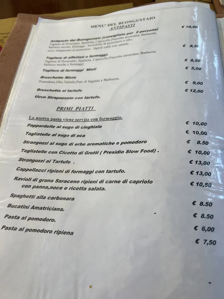 Menu_Ristorante Il Buongustaio_San Terenziano_image_1