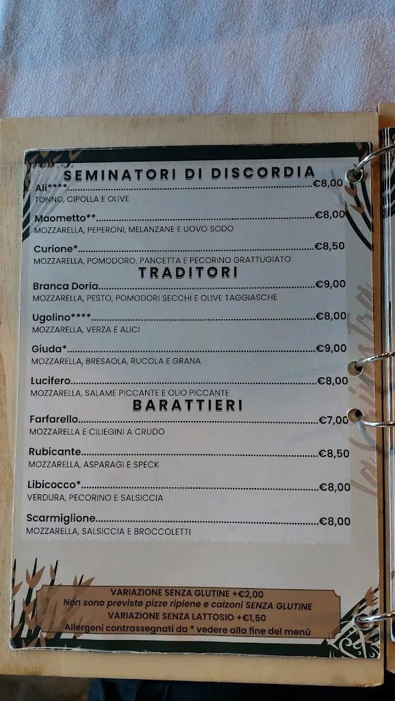 Menu_Pizzeria La Ginestra_San Martino in Trignano_immagine_1