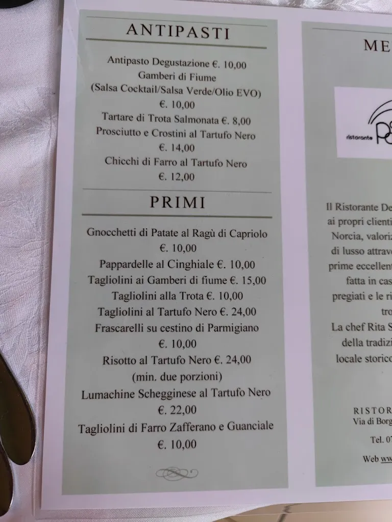 Menü_Del Ponte - Ristorante_Scheggino_Bild_3