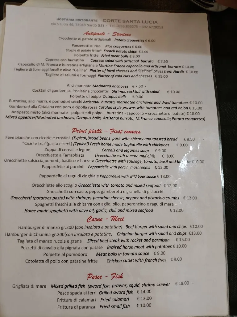 Menu_Hostaria Corte Santa Lucia_Nardò_image_3
