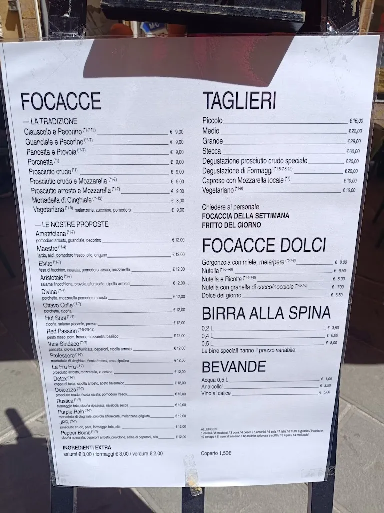 Menu_Prosciutteria Del Corso_Spoleto_image_1
