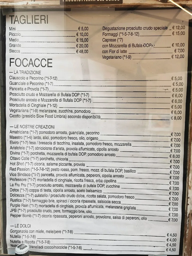 Menu_Prosciutteria Del Corso_Spoleto_image_4