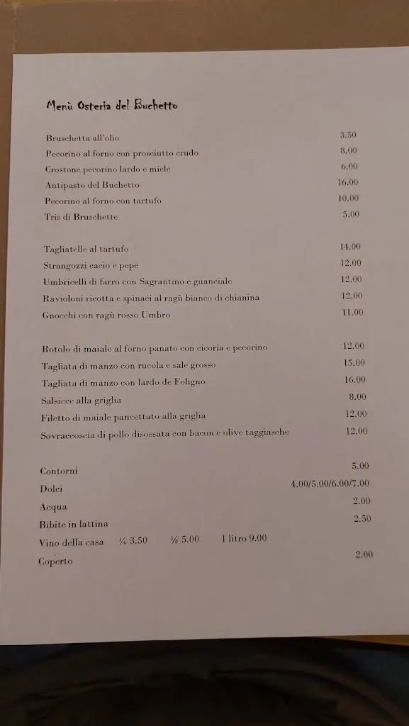 Menu_Osteria del Buchetto_Spello_image_2