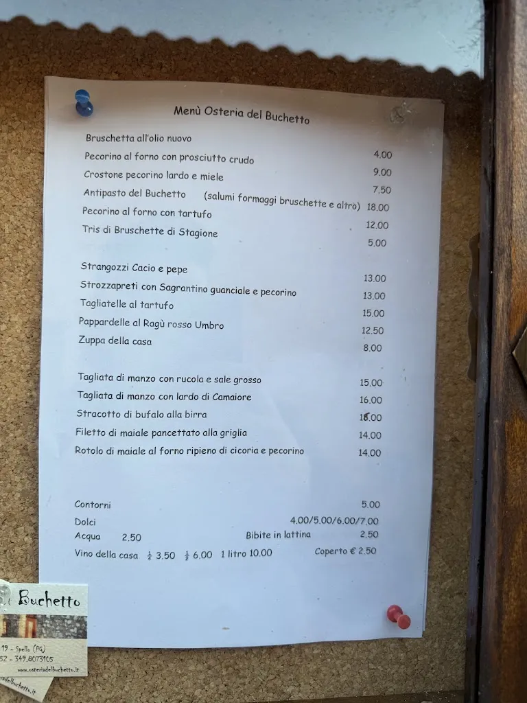 Menu_Osteria del Buchetto_Spello_image_3