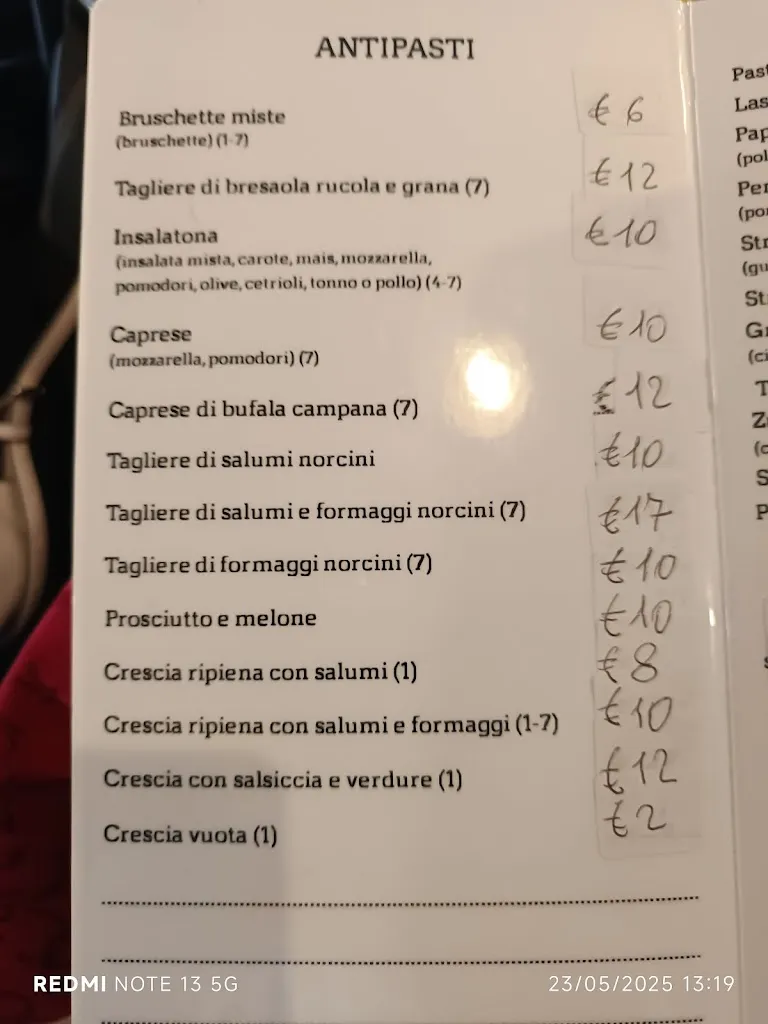 Menu_Trattoria Pizzeria Sapori Umbri_Spello_image_2