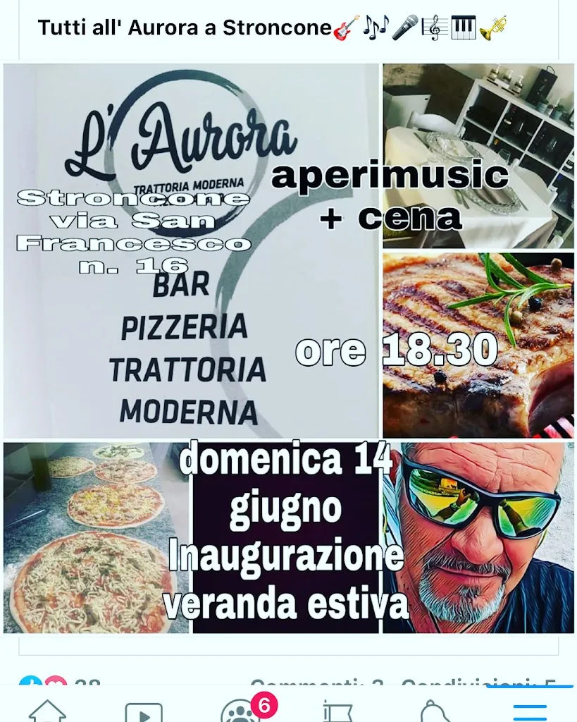 Menu_L’aurora pizzeria trattoria Moderna bar_Stroncone_image_2