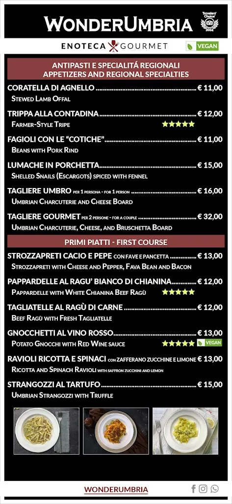 Menu_WonderUmbria Enoteca Gourmet_Torgiano_image_1